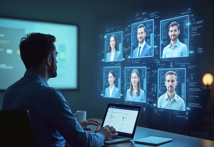 Collaboration in virtual room